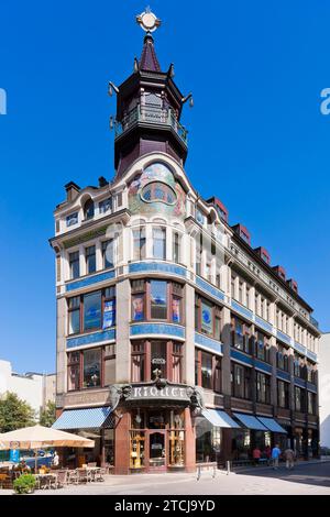 Leipzig, Riquet House Stockfoto