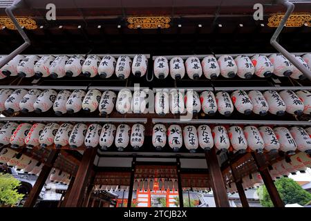 Yasaka-Schrein in Gionmachi Kitagawa, Higashiyama Ward, Kyoto, Japan Stockfoto