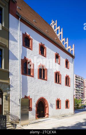 Heute ist Zwickau eine große Kreisstadt im Südwesten des Freistaates Sachsen. Die Stadt ist bekannt als Automobile & Robert Schumann City und Stockfoto