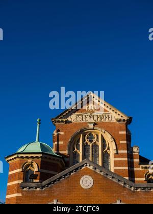 Wesley Chapel und Arc Cafe, Marlow, Buckinghamshire, England, GROSSBRITANNIEN, GB. Stockfoto