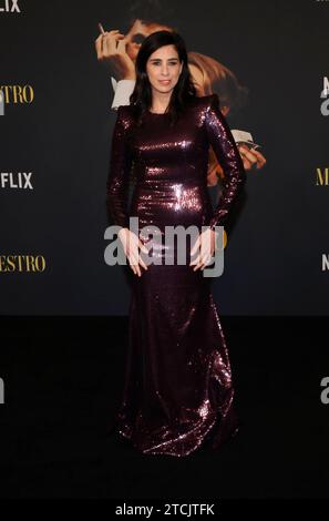 LOS ANGELES, KALIFORNIEN - 12. DEZEMBER: Sarah Silverman bei der LA Special Screening von Maestro im Academy Museum of Motion Pictures in Los Angeles, Kalifornien am 12. Dezember 2023. Copyright: XFayexSadoux Stockfoto