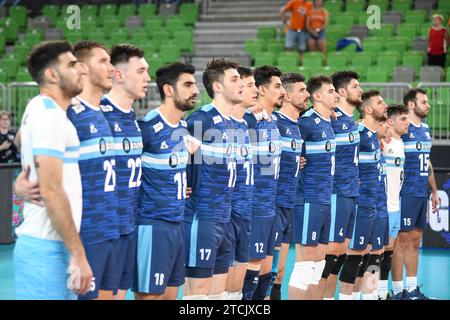 Argentinische Volleyballnationalmannschaft. Volleyball-Weltmeisterschaft 2022. Stockfoto