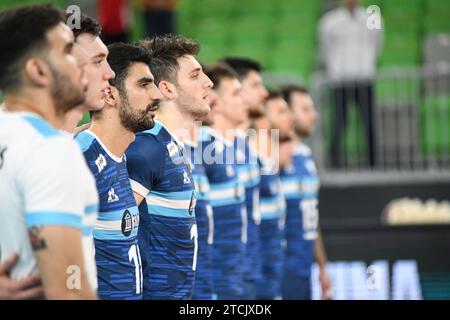 Argentinische Volleyballnationalmannschaft. Volleyball-Weltmeisterschaft 2022. Stockfoto