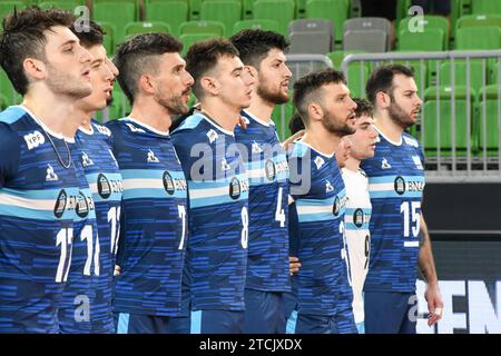 Argentinische Volleyballnationalmannschaft. Volleyball-Weltmeisterschaft 2022. Stockfoto