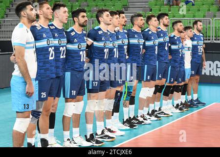 Argentinische Volleyballnationalmannschaft. Volleyball-Weltmeisterschaft 2022. Stockfoto