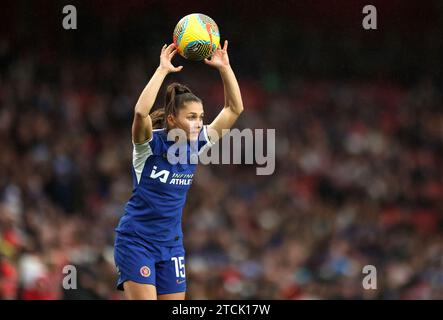 Chelsea's Eve Perisset während des Spiels der Barclays Women's Super League im Emirates Stadium, London. Bilddatum: Sonntag, 10. Dezember 2023. Stockfoto