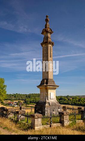 Großbritannien, England, Buckinghamshire, High Wycombe, Hughenden Valley, 1862 Isaac Disraeli Monument Stockfoto