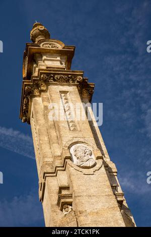 Großbritannien, England, Buckinghamshire, High Wycombe, Hughenden Valley, 1862 Isaac Disraeli Monument, Detail Stockfoto