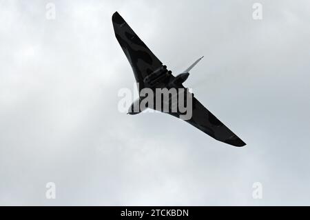 Vulcan XH558 auf der Wales National Airshow, 2015, Swansea Bay. Stockfoto