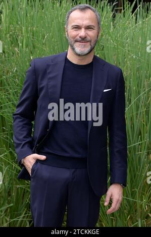 Massimiliano Gallo beim Photocall zum Rai TV-Film 'Napoli milionaria' bei RAI - Radiotelevisione Italiana. Rom, 13.12.2023 Stockfoto