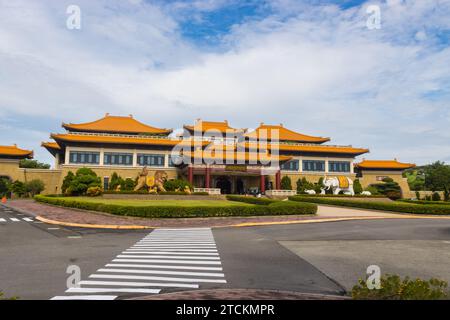 Asiatisches Architekturkloster des Fo Guang Shan Buddha Museum in Kaohsiung, Taiwan Stockfoto