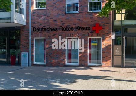 Gladbeck – 17. Juni 2023: Deutsches Rotes Kreuz. Stockfoto