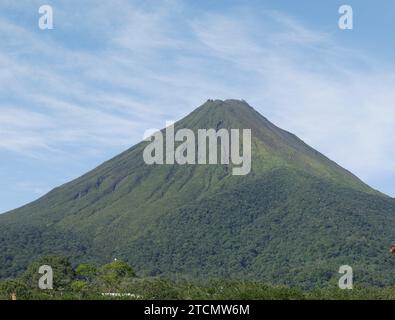 Der Vulkan Arenal in Costa Rica Stockfoto
