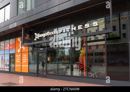 Orangetheory Fitness- Mid Market Gym in San Francisco, Kalifornien Stockfoto