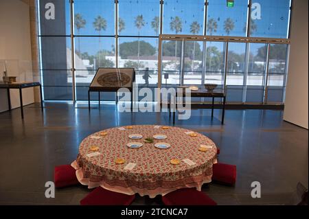 Islamische Kunst, Dining with the Sultan: The Fine Art of Feasting; Ausstellung; Los Angeles County Museum of Art; LACMA; Museum; islamisch; Kunst; los Angeles; Kalifornien; USA Stockfoto