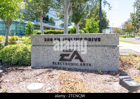 Electronic Arts Hauptsitz in Redwood City, Kalifornien, USA Stockfoto