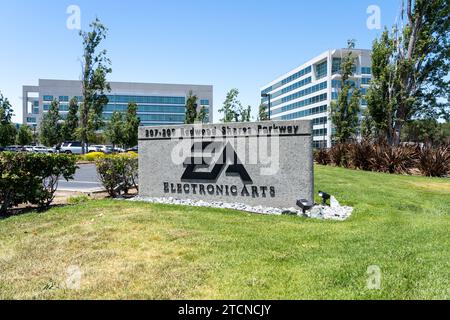 Electronic Arts Hauptsitz in Redwood City, Kalifornien, USA Stockfoto