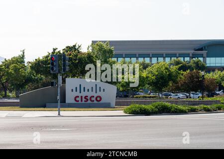 Cisco Hauptsitz in San Jose, Kalifornien, USA Stockfoto