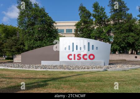 Cisco Hauptsitz in San Jose, Kalifornien, USA Stockfoto