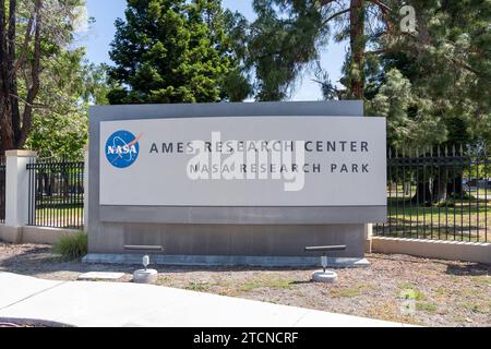 Ames Research Center in Silicon Valley, Mountain View, Kalifornien, USA Stockfoto