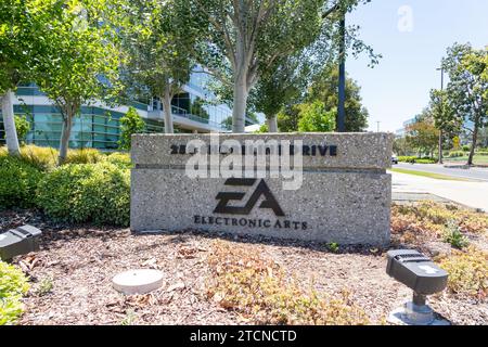 Electronic Arts Hauptsitz in Redwood City, Kalifornien, USA Stockfoto