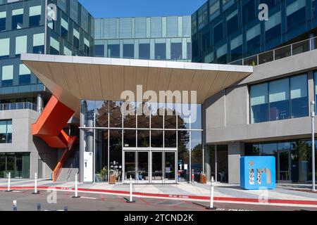 LinkedIn Hauptsitz am South Bay Campus in Mountain View, Kalifornien, USA Stockfoto