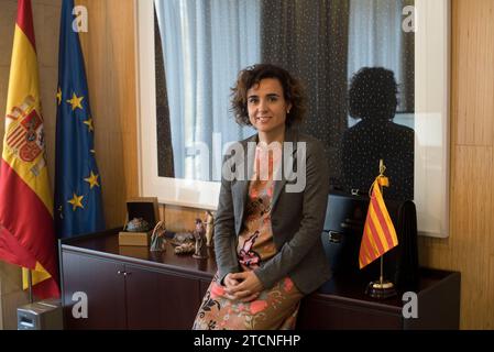 Madrid, 22.12.2016. Interview mit Dolors Montserrat, Minister für Gesundheit, Soziales und Gleichstellung. Foto: Matias Nieto ARCHDC. Quelle: Album / Archivo ABC / Matías Nieto Koenig Stockfoto