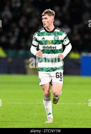 Glasgow, Großbritannien. Dezember 2023. Michael Frame of Celtic während des UEFA Champions League-Spiels im Celtic Park, Glasgow. Der Bildnachweis sollte lauten: Neil Hanna/Sportimage Credit: Sportimage Ltd/Alamy Live News Stockfoto