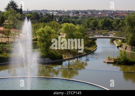 Pozuelo de Alarcón (Madrid), 07.09.2015. Cárcavas Park. Foto: Ignacio Gil Archdc. Quelle: Album / Archivo ABC / Ignacio Gil Stockfoto