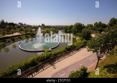 Pozuelo de Alarcón (Madrid), 07.09.2015. Cárcavas Park. Foto: Ignacio Gil Archdc. Quelle: Album / Archivo ABC / Ignacio Gil Stockfoto