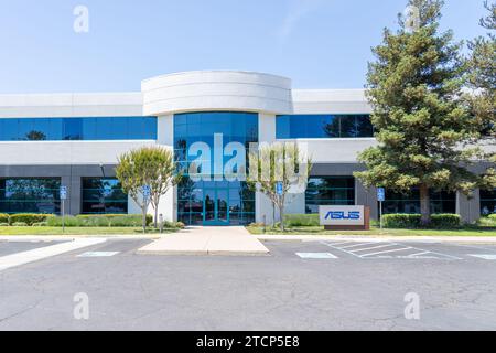 US-Hauptsitz von ASUS in Silicon Valley, Fremont, CA, USA Stockfoto