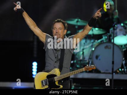 Madrid, 21.05.2016. Bruce Springsteen Konzert im Santiago Bernabéu. Foto: San Bernardo Archdc. Quelle: Album / Archivo ABC / Eduardo San Bernardo Stockfoto