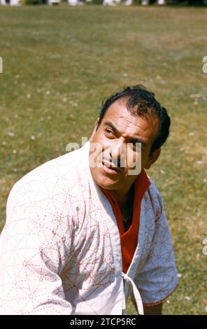 FERNDALE, NY – AUGUST 1955: Warren Siciciano posiert für ein Porträt, als er den US-amerikanischen Boxer Rocky Marciano (nicht abgebildet) im Grossinger's Resort um August 1955 in Ferndale, New York trainiert. Siciciano war auch Leibwächter für Roosevelt, Eisenhower und Kennedy. (Foto von Hy Peskin) *** Lokale Bildunterschrift *** Warren Siciciano Stockfoto