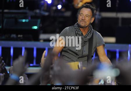 Madrid, 21.05.2016. Bruce Springsteen Konzert im Santiago Bernabéu. Foto: San Bernardo Archdc. Quelle: Album / Archivo ABC / Eduardo San Bernardo Stockfoto