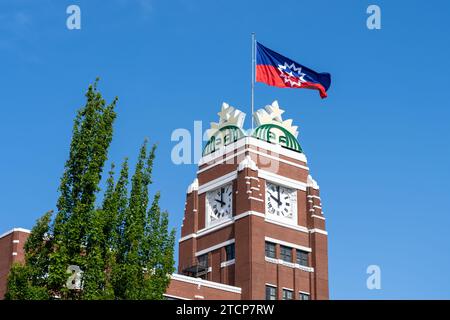 Starbucks Hauptsitz in Seattle, Washington, USA Stockfoto