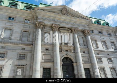 Monumentales Gebäude der banco de Nacion (Nationalbank). Wird lokal als Banco Nación Casa Central bezeichnet. plaza de Mayo. buenos aires. argentinien. süd A Stockfoto