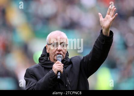 Aktenfoto vom 15.10.2022 des ehemaligen Celtic, Schottland und St. Mirren Forward Frank McGarvey, der im Alter von 66 Jahren starb. Ausgabedatum: Donnerstag, 14. November 2023. Stockfoto