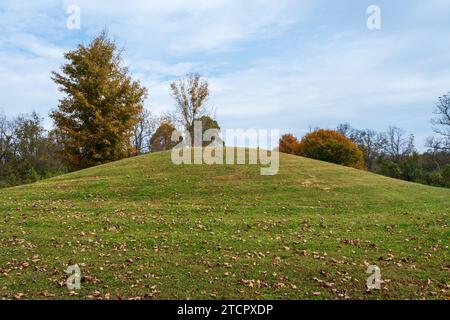 Das Serpent Mound State Memorial, Effigy Mound in Peebles, Ohio Stockfoto