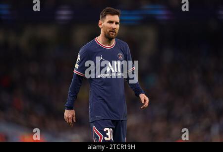 Aktenfoto vom 24.11.2021 von Lionel Messi, der ankündigte, dass er nach Ablauf seines Vertrags bei Paris St Germain dem Major League Soccer-Team Inter Miami beitreten werde. Ausgabedatum: Donnerstag, 14. November 2023. Stockfoto