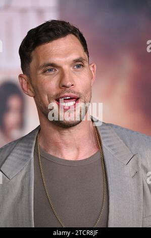 Los Angeles, USA. Dezember 2023. LOS ANGELES, USA. 13. Dezember 2023: Ed Skrein bei der Premiere von Rebel Moon - Part One: A Child of Fire im TCL Chinese Theatre. Bildnachweis: Paul Smith/Alamy Live News Stockfoto