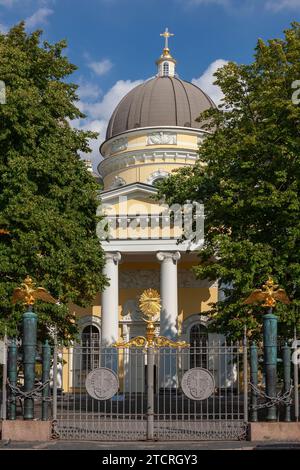 Orthodoxe Verklärungskirche in St. Petersburg, Russland. Stockfoto