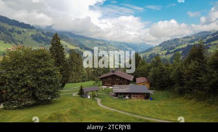 Adelboden Stockfoto