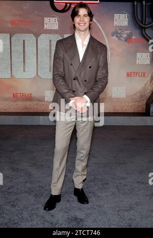 HOLLYWOOD, KALIFORNIEN - 13. DEZEMBER: Patrick Luwis bei der LA Premiere von NETFLIX Rebel Moon - Part One: A Child of Fire am 13. Dezember 2023 im TCL Chinese Theatre in Hollywood Kalifornien. Copyright: XFayexSadoux Stockfoto