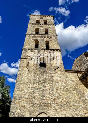 San Pietro in der Abtei Valle (7.-13. Jahrhundert), Ferentillo, Umbrien Stockfoto