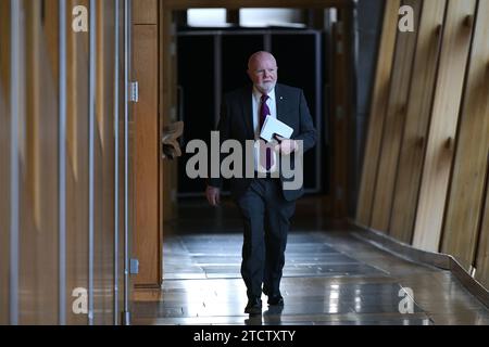 Edinburgh Schottland, Vereinigtes Königreich 14. Dezember 2023. Colin Beattie MSP im schottischen Parlament. Credit sst/alamy Live News Stockfoto