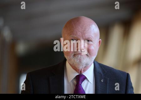 Edinburgh Schottland, Vereinigtes Königreich 14. Dezember 2023. Colin Beattie MSP im schottischen Parlament. Credit sst/alamy Live News Stockfoto