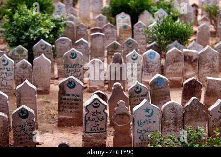 Mubarak Moschee. Der alte cham-Friedhof. Vietnam. Stockfoto