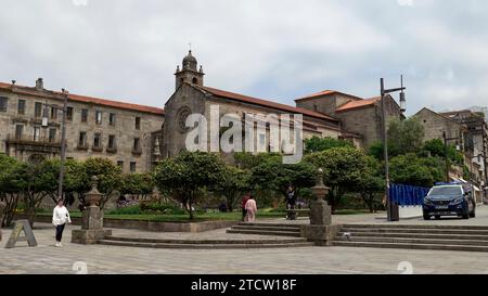 Convento de San Francisco, Pontevedra, Galicien, Nordwesten Spaniens, Europa Stockfoto