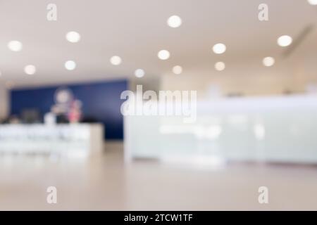 Abstrakte Unschärfe Krankenhaus Klinik Gegenüberstellung innere Unschärfe medizinischen Hintergrund Stockfoto
