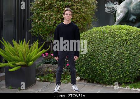 Rom, Italien. Dezember 2023. Jacopo Lebba nimmt am Fotoruf des Films La seconda Chance im Rai Viale Mazzini Teil. Quelle: SOPA Images Limited/Alamy Live News Stockfoto